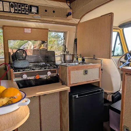 Rent A Blue Classics's Campervan Vw T3 Amarela - Algarve - Faro - Portugal Роскошный шатер *